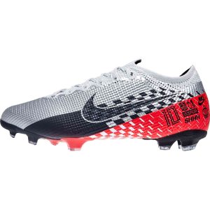 Kids Nike Neymar Mercurial Vapor 13 Elite Fg Chrome Black Red