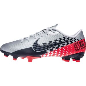Kids Nike Neymar Mercurial Vapor 13 Academy Fg Chrome Black Red