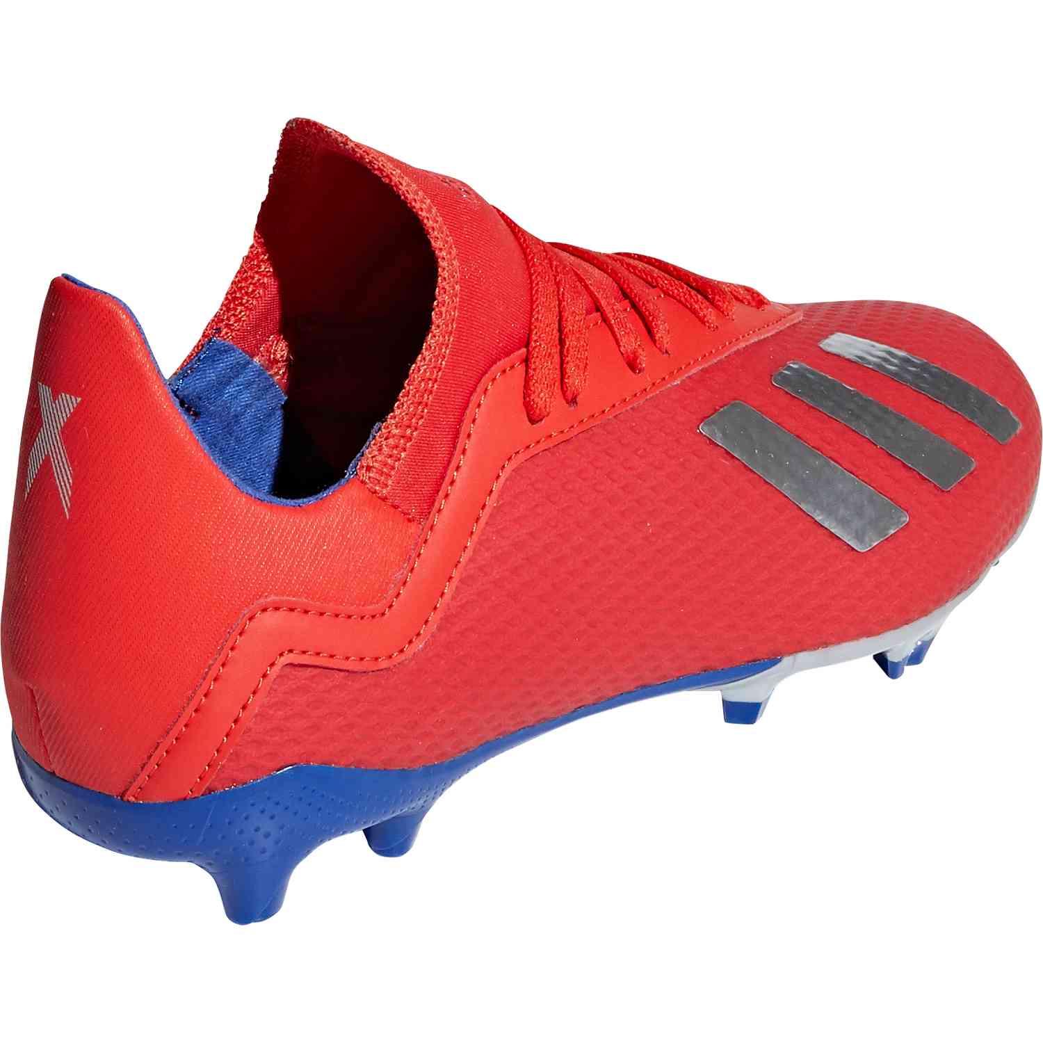 adidas x 18.3 red and blue