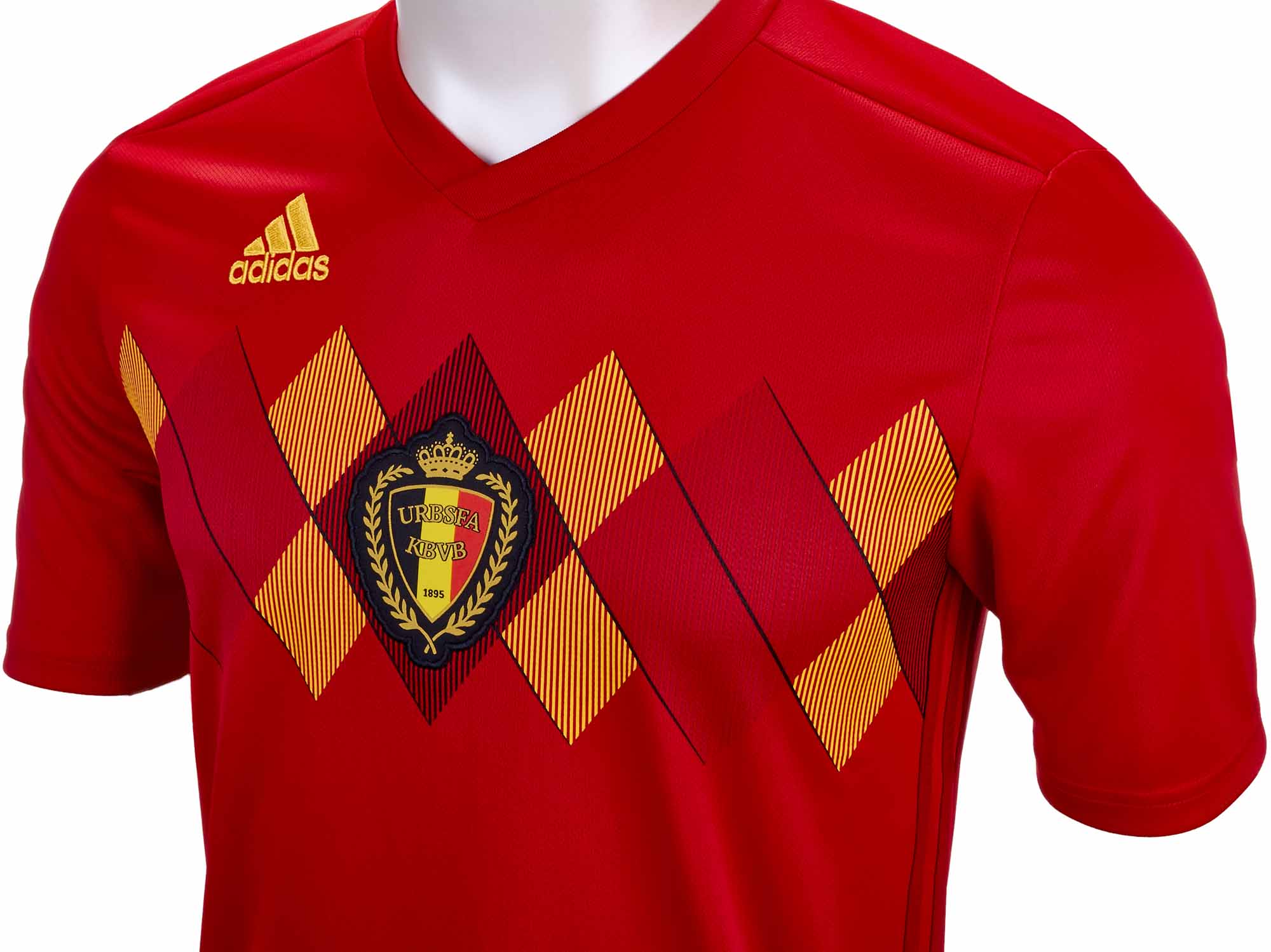 Belgium 2018 World Cup adidas Home Shirt - SoccerBible