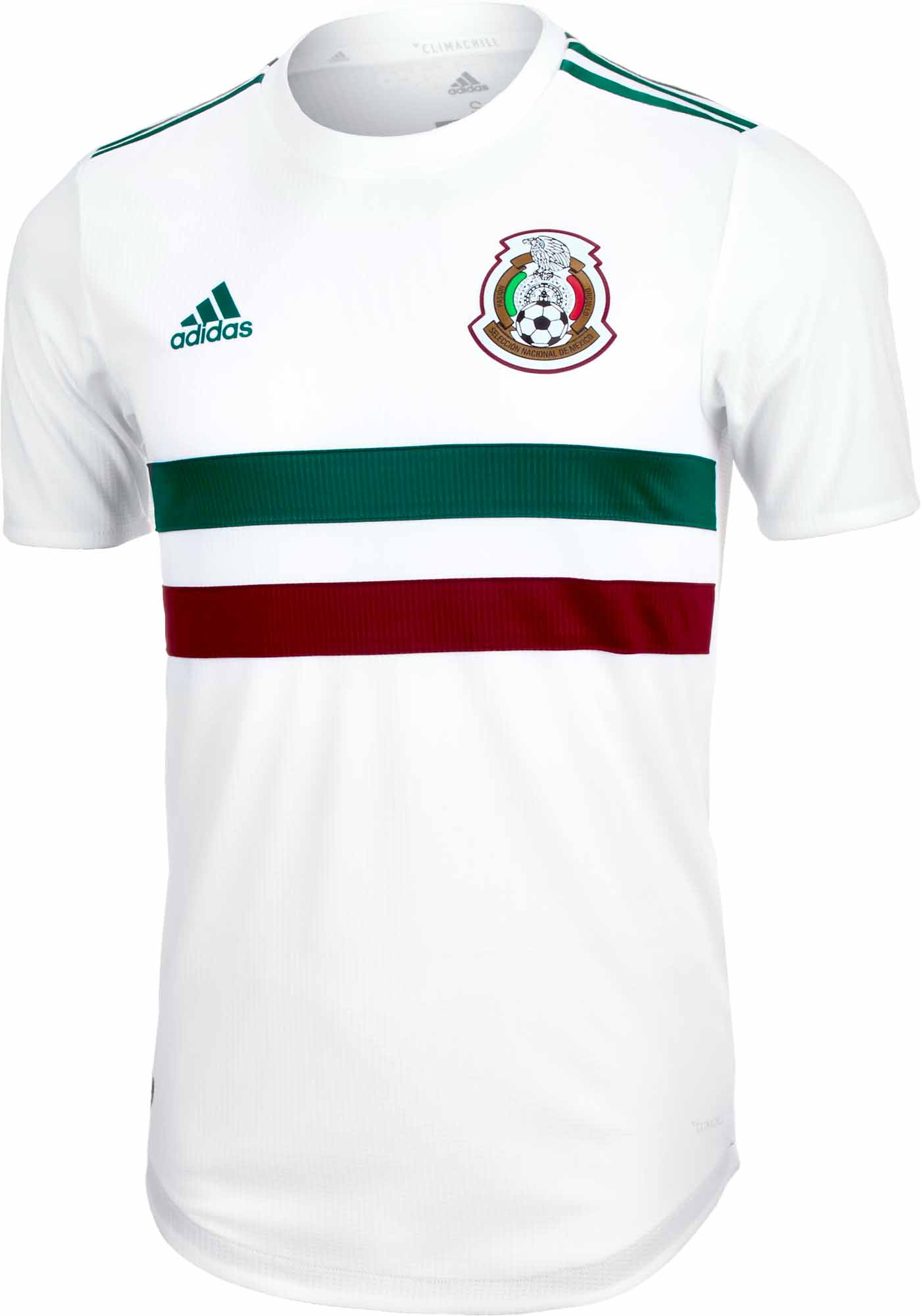 adidas Mexico Authentic Away Jersey 2018-19 - Soccer Master