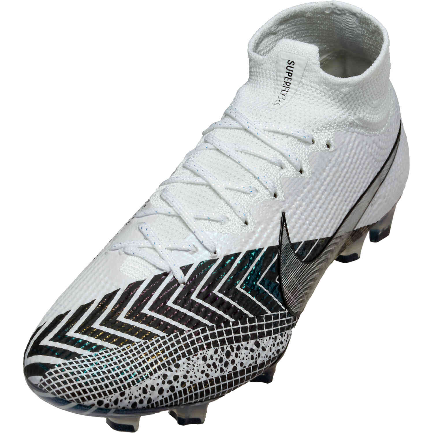 nike mercurial superfly black and white