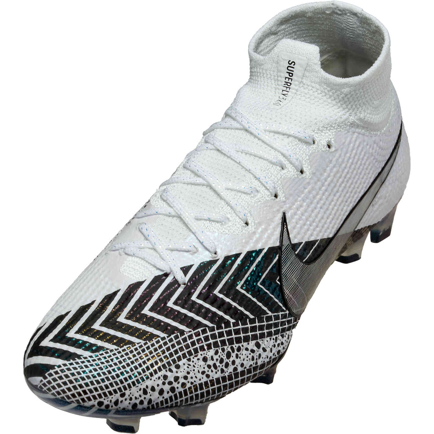 Nike Mercurial Superfly 7 MDS FG - White/Black - Soccer Master