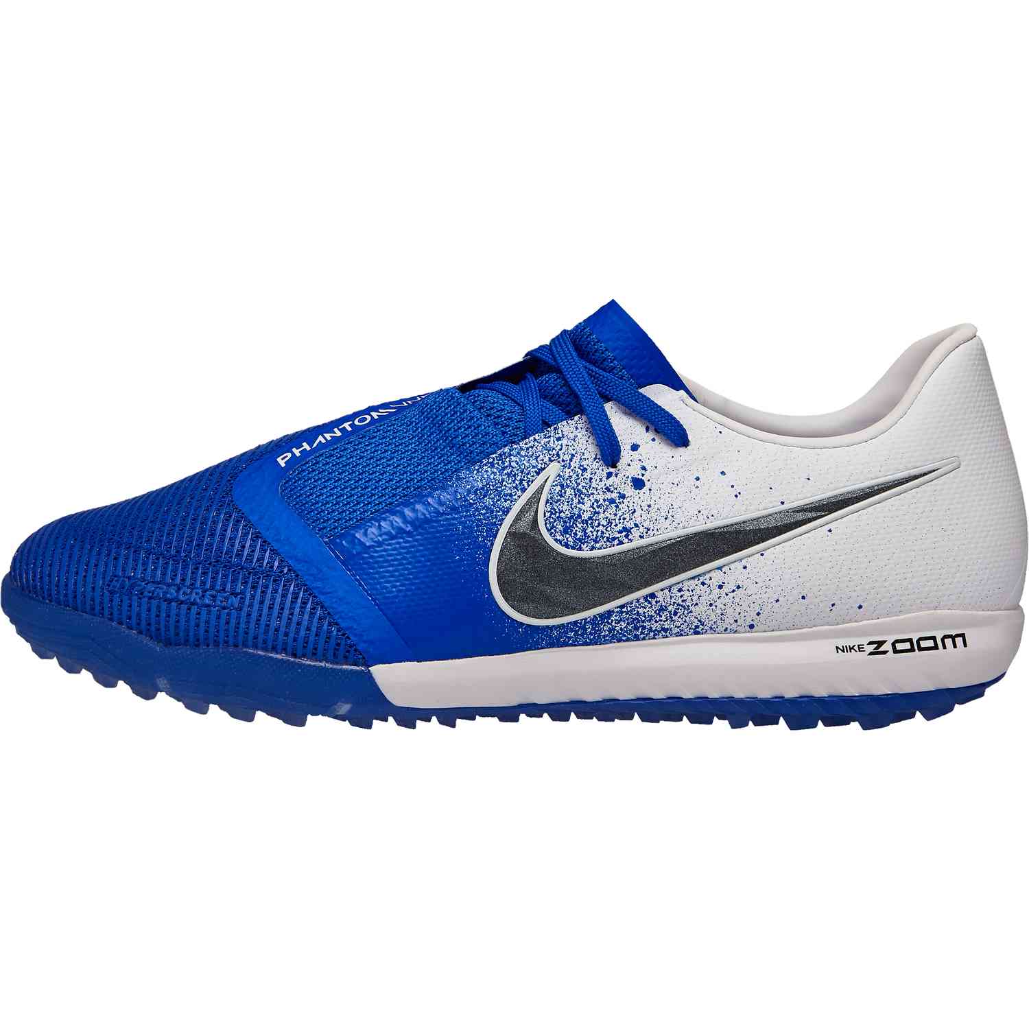 idioma carne de vaca Luna Nike Phantom Venom Pro TF - White/Black/Racer Blue - Soccer Master