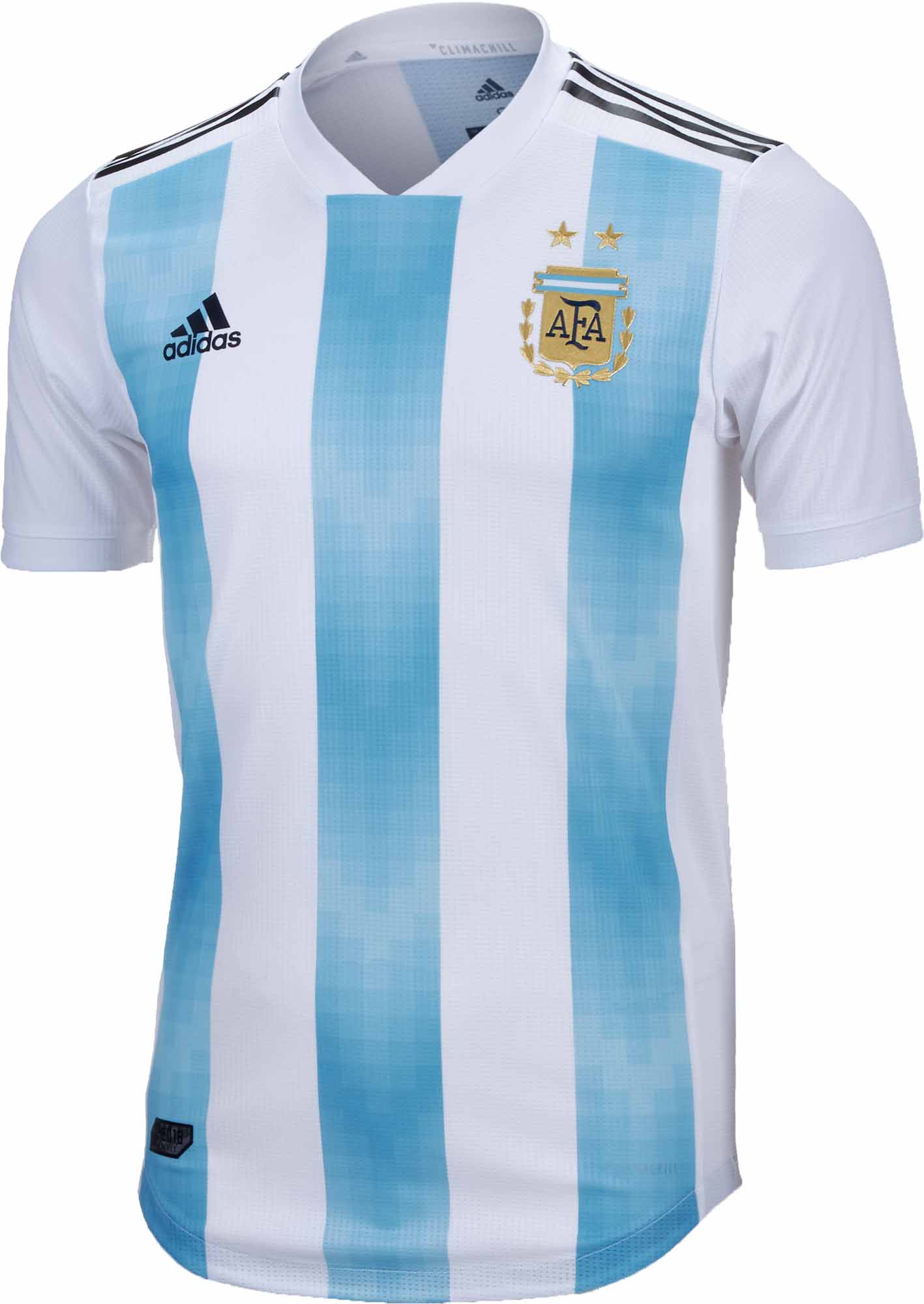 Bot Wauw berouw hebben adidas Argentina Authentic Home Jersey 2018-19 - Soccer Master