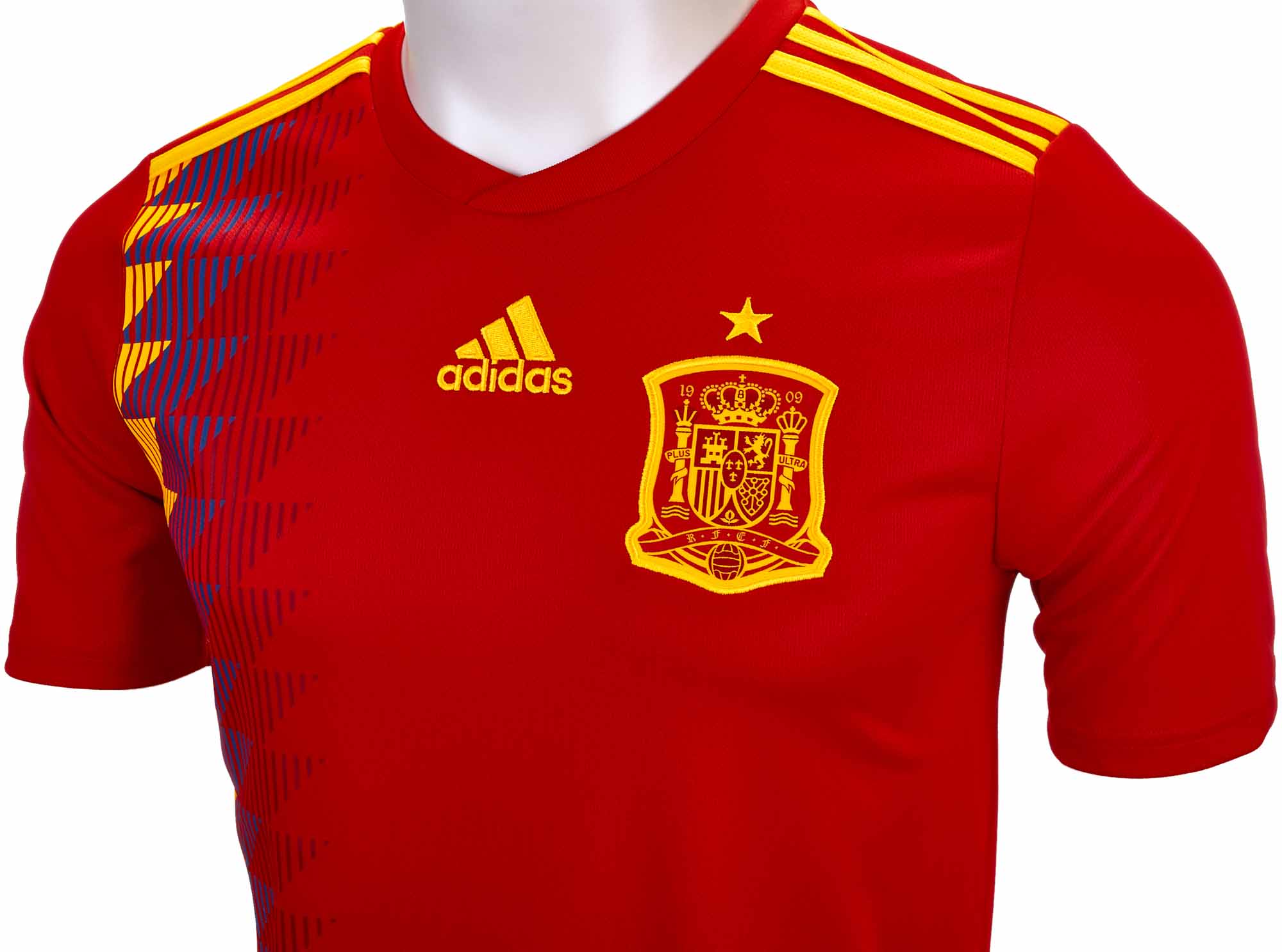 2018 19 Kids adidas Spain Home Jersey Soccer Master