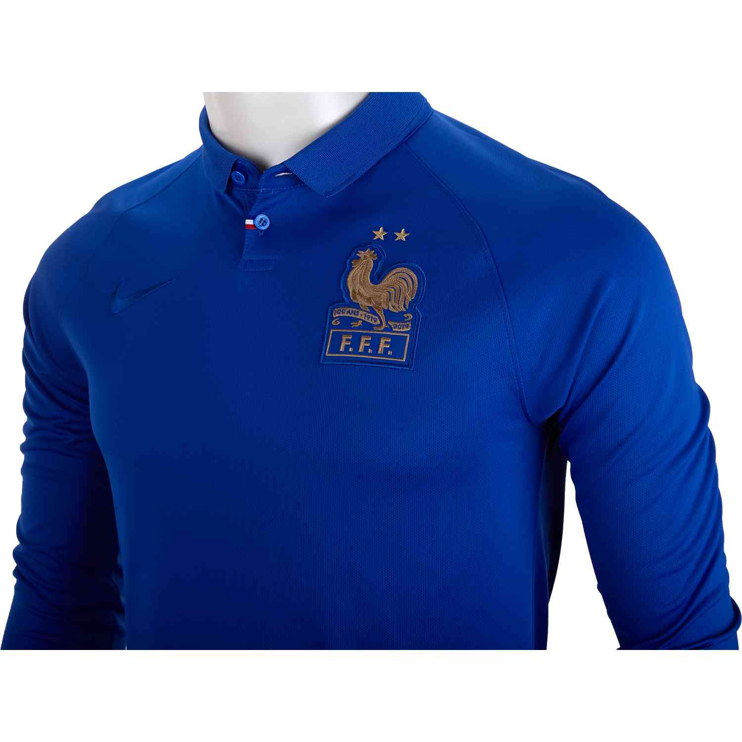 Marquesina pescado baño Nike France Centennial Home Long Sleeve Jersey - Soccer Master