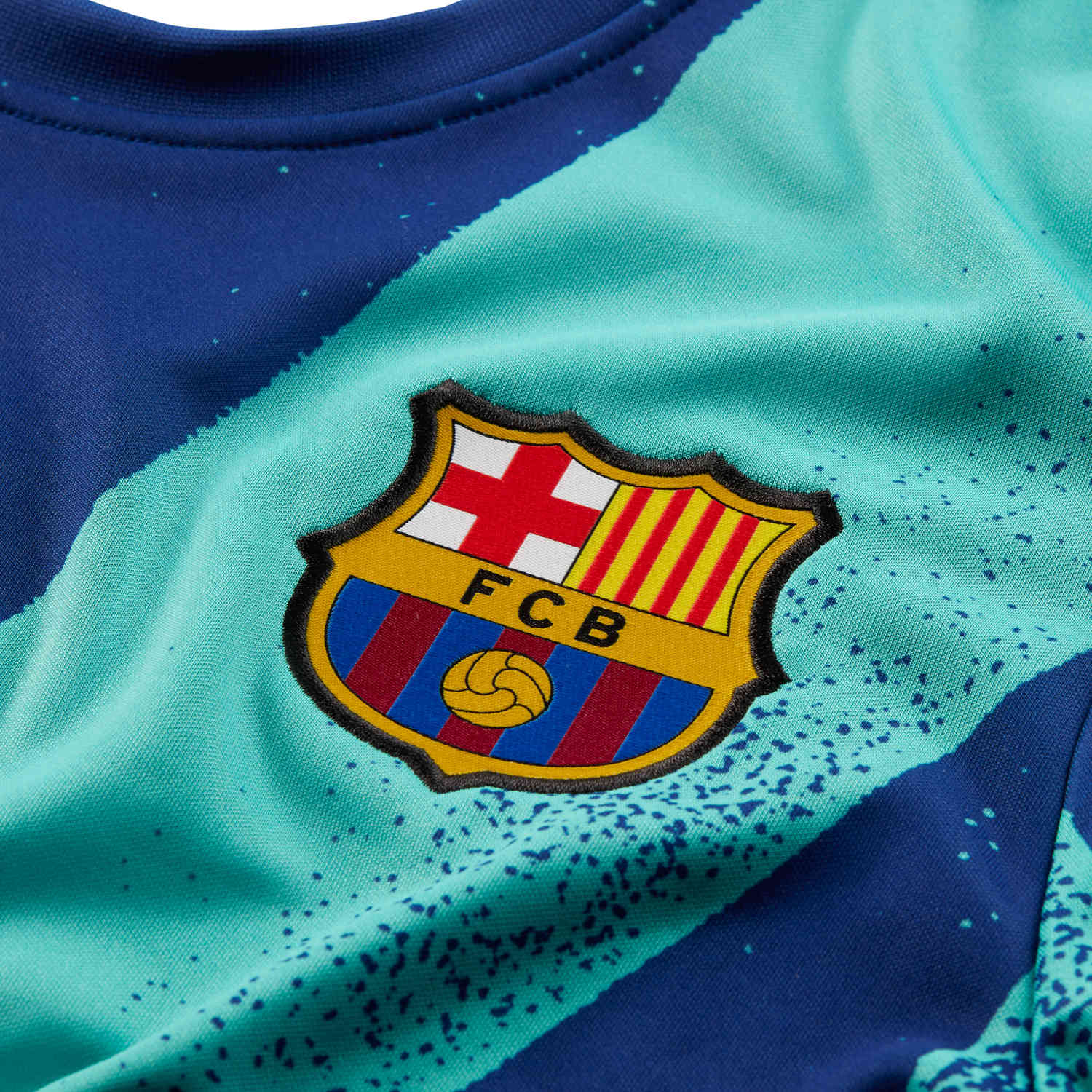 Nike Barcelona L/S Pre-match Top - Deep Royal Blue/Cabana - Soccer Master