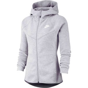 es bonito fresa Rubicundo Women's Nike Windrunner Tech Fleece Jacket - Dark Grey Heather/Matte  Silver/White - Soccer Master