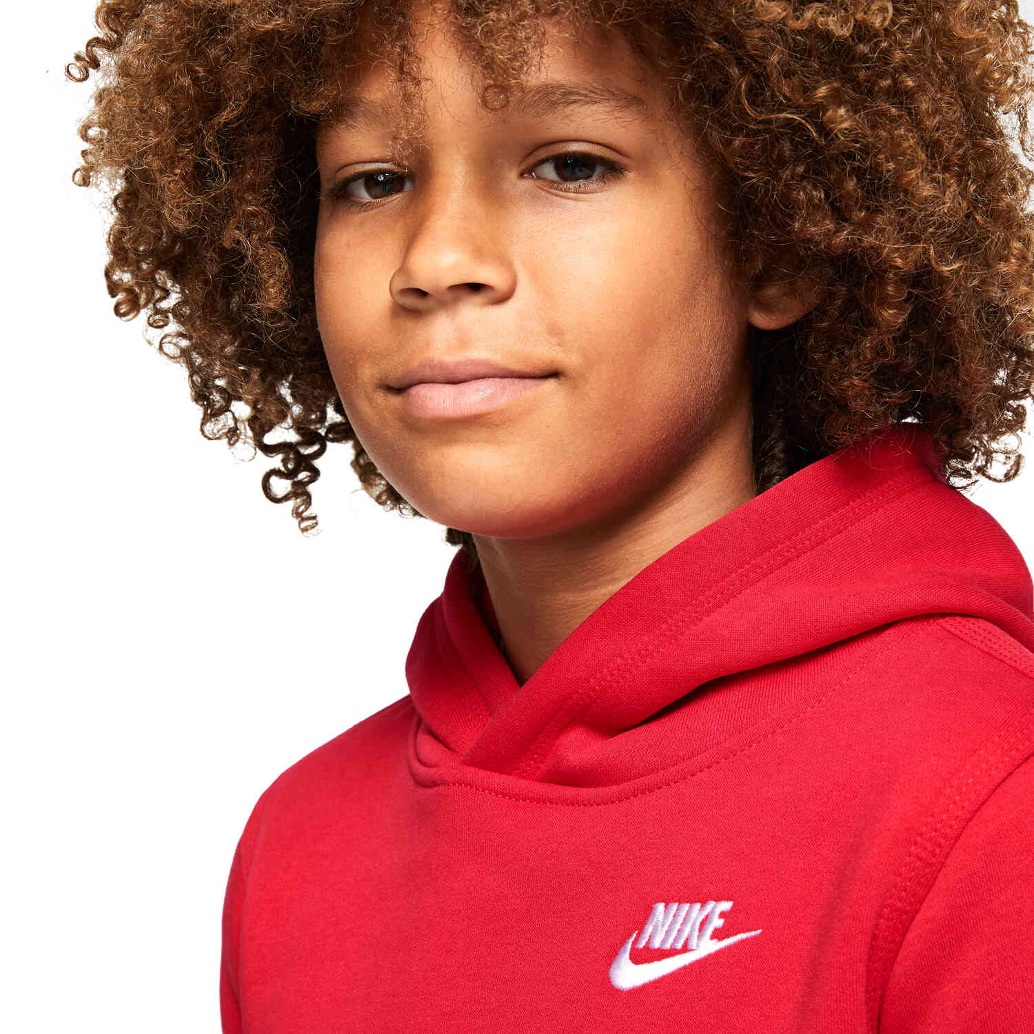 Nike hoodie university red outlet