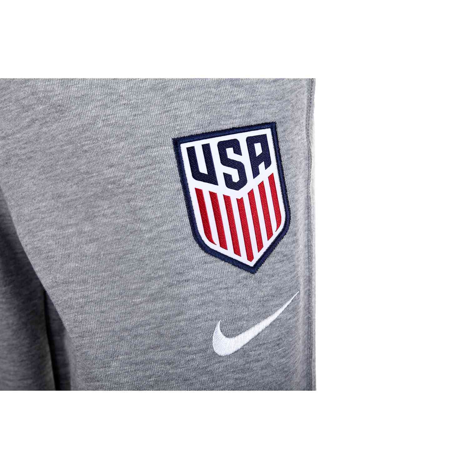 Womens Nike Uswnt Tech Fleece Pants Dark Grey Heather