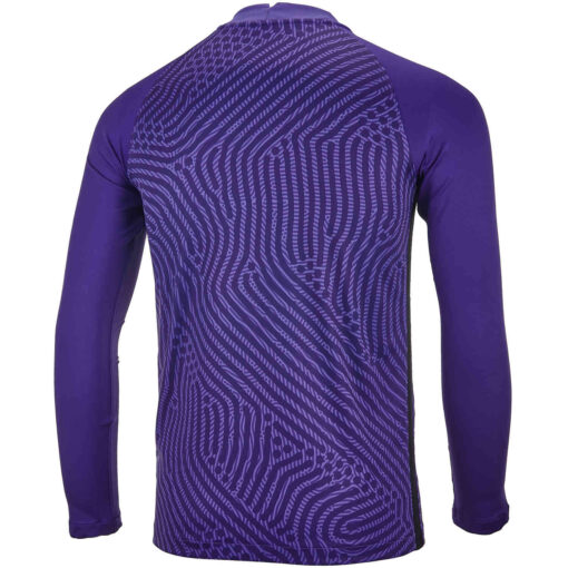 Kids Nike Gardien III Team Goalkeeper Jersey - Varsity Purple, Court Purple & Ink - Image 2