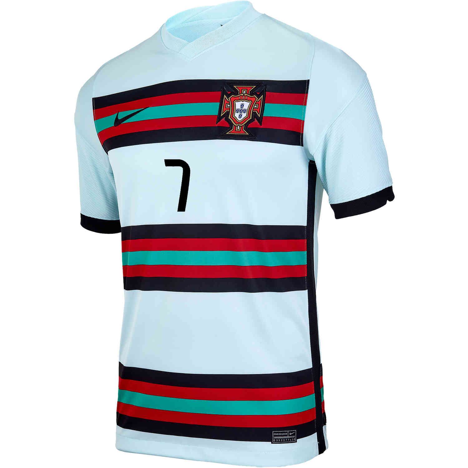 2020 Kids Cristiano Ronaldo Portugal Away Jersey Soccer Master