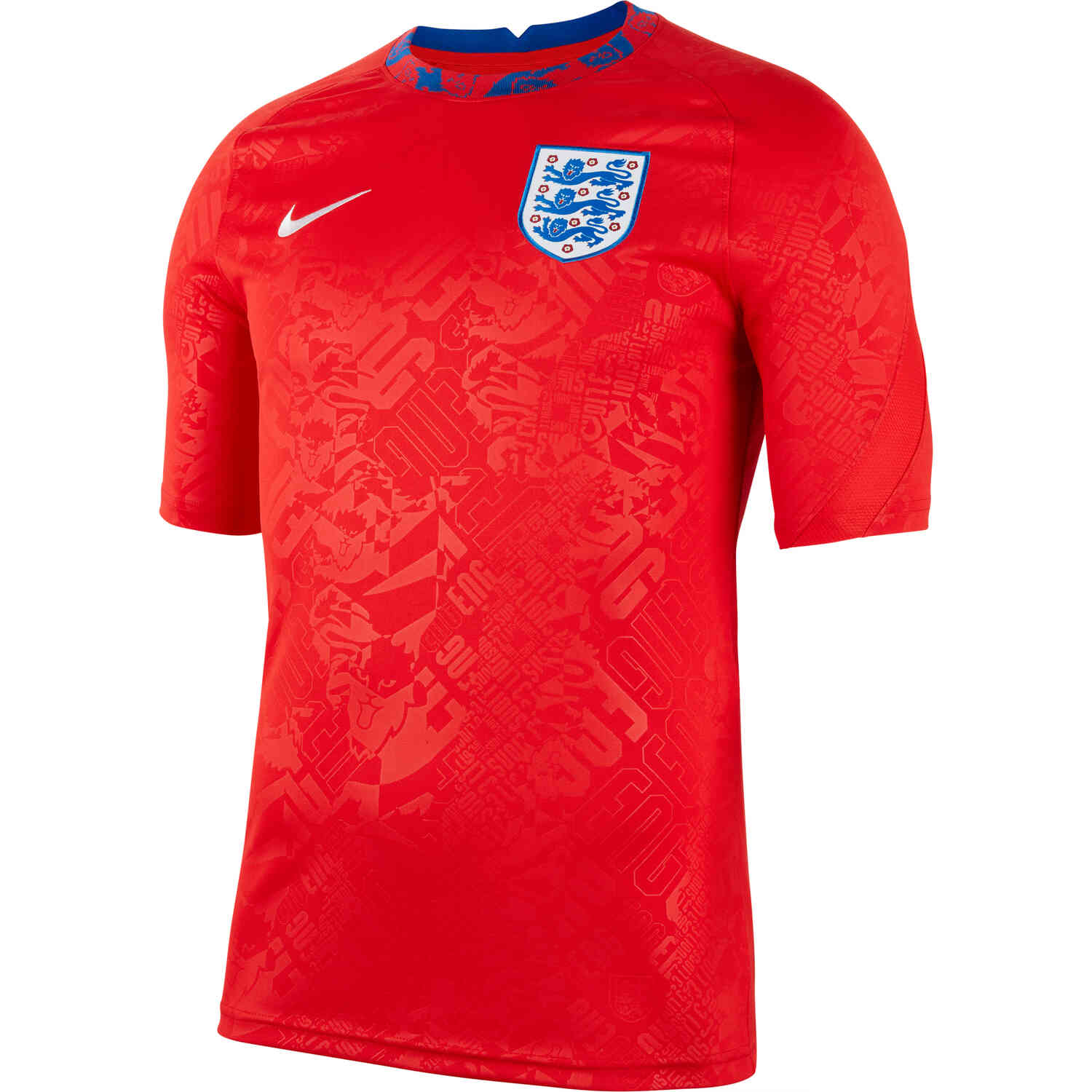 Nike England PreMatch Top Challenge Red & White