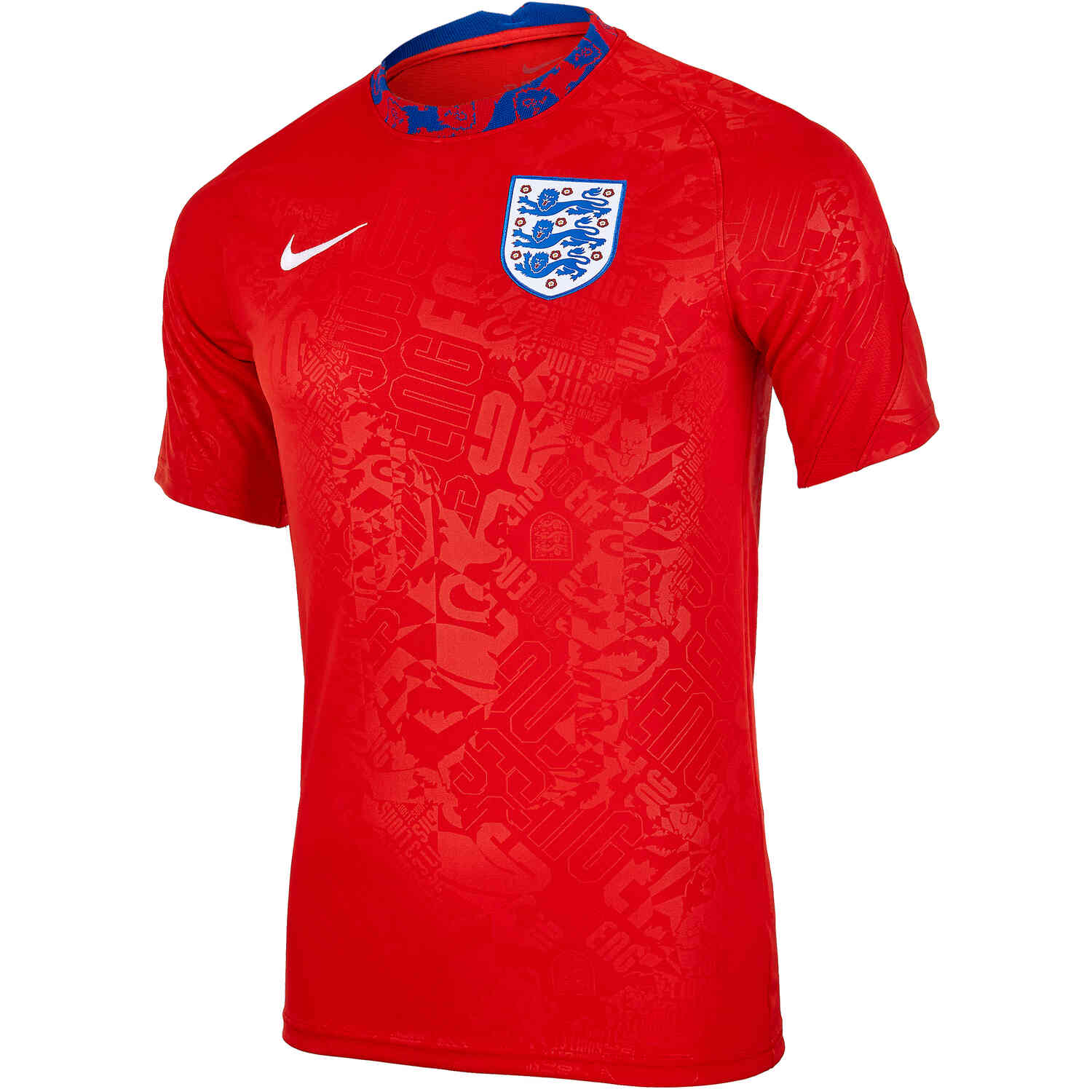 La Iglesia pagar Escribir Nike England Pre-Match Top - Challenge Red & White - Soccer Master