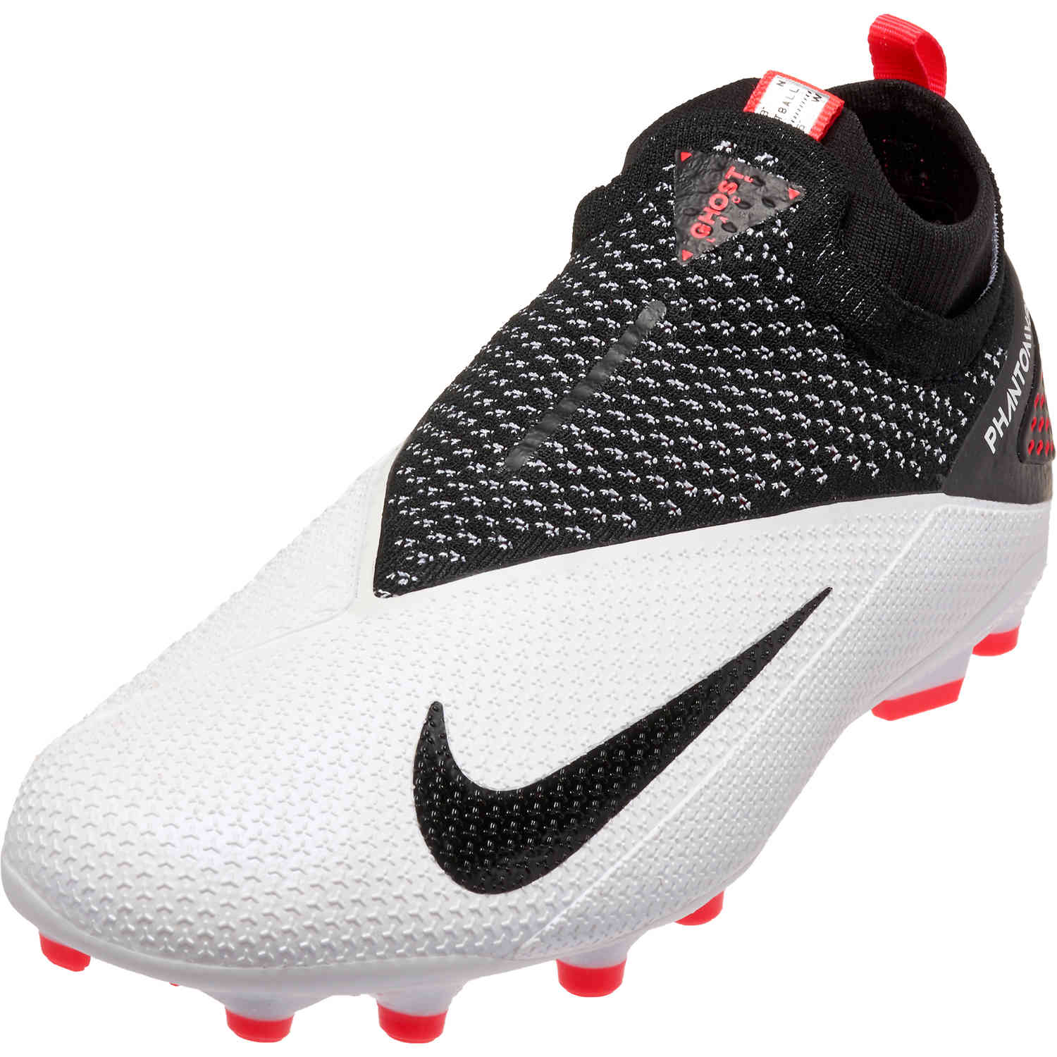 Kids Nike Phantom Vision 2 Elite FG White Soccer Master