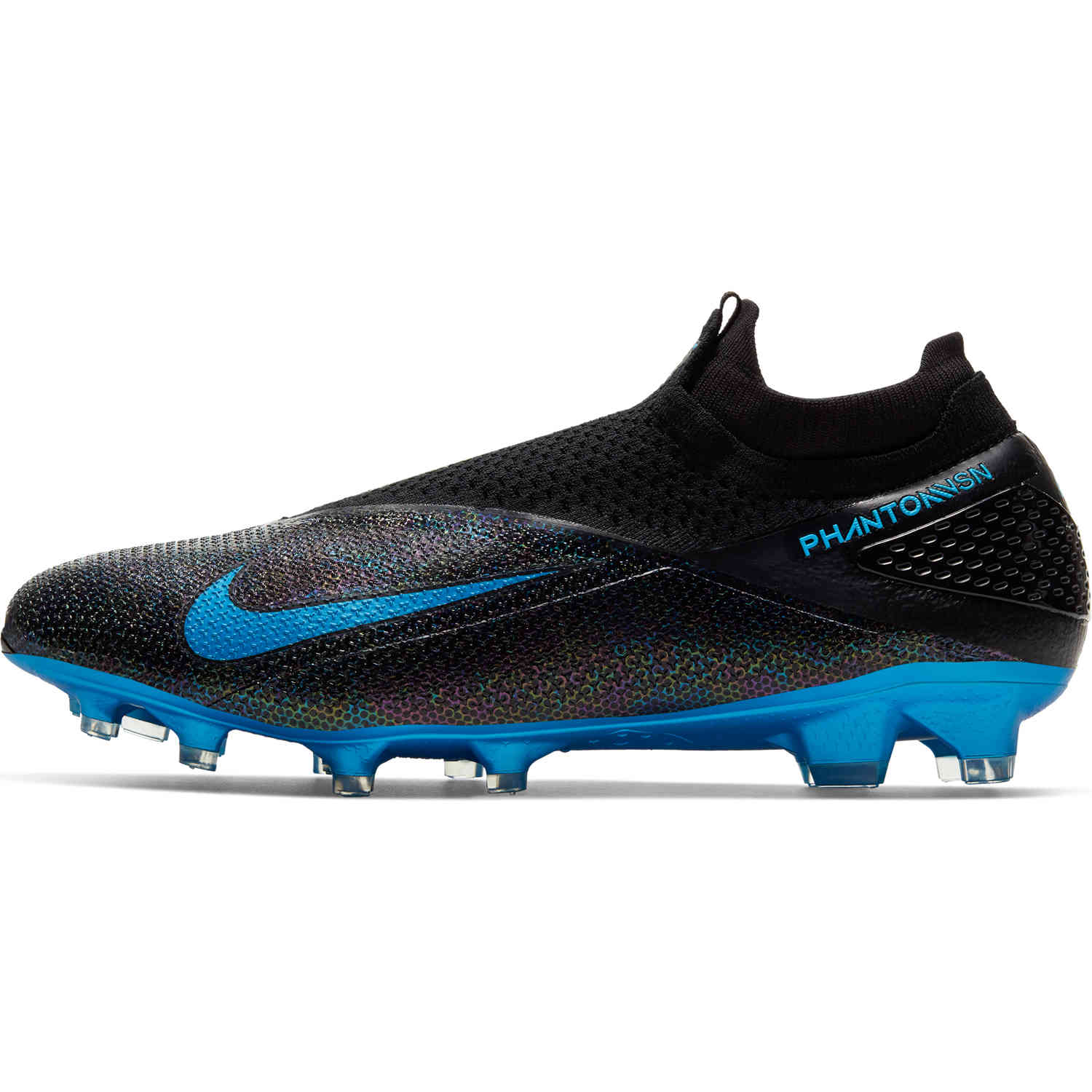 Nike phantom vision elite black and blue hotsell