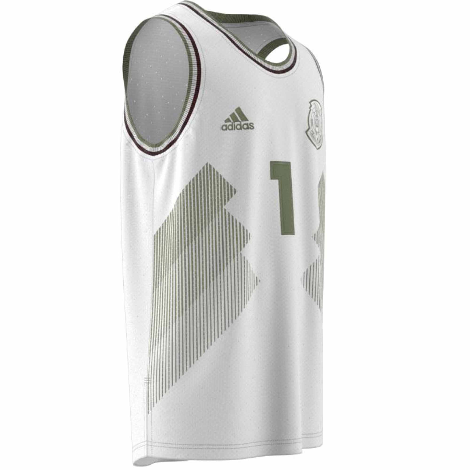 adidas Mexico Basketball Jersey 2018-19 