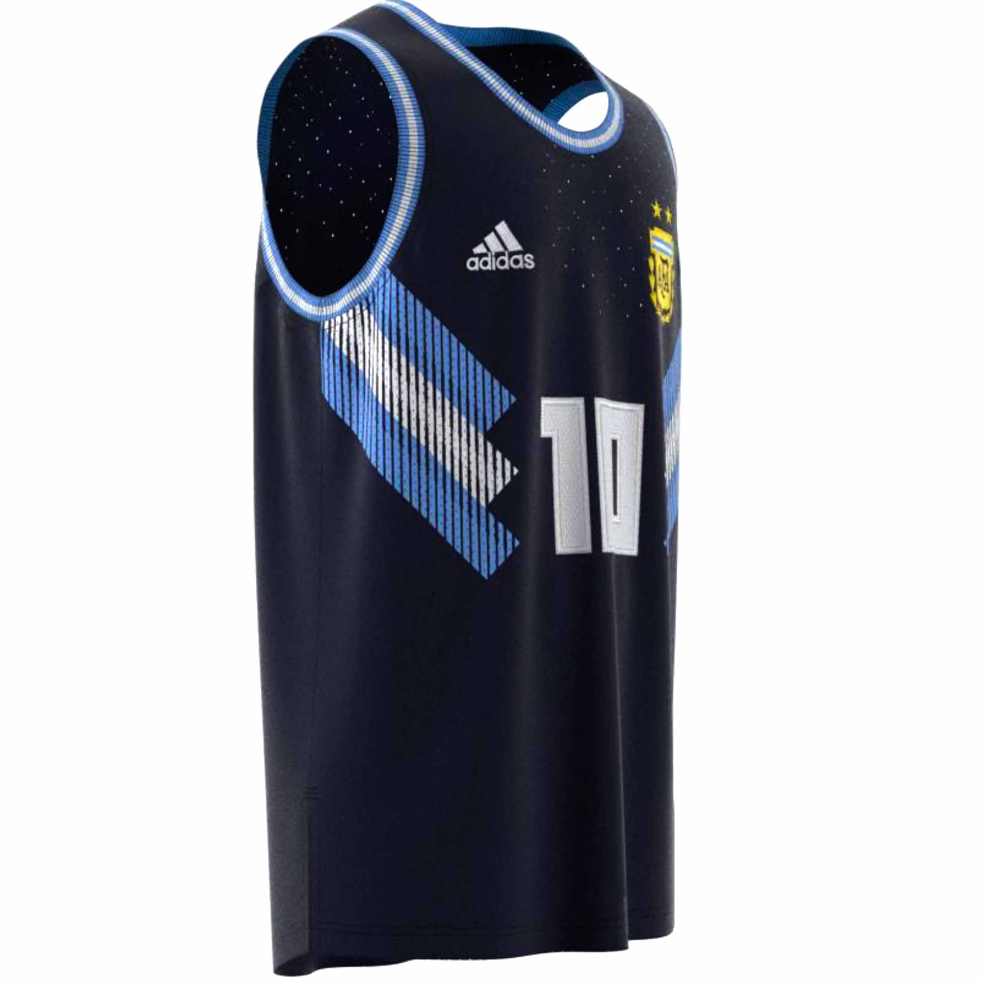 adidas Argentina Basketball Jersey 2018 