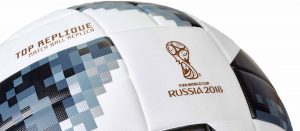 adidas Telstar 18 World Cup Mini Ball - White & Silver