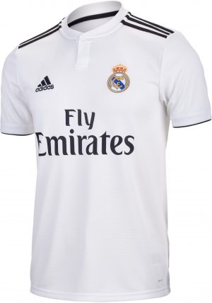 Adidas Men's Real Madrid Home Jersey - White, L
