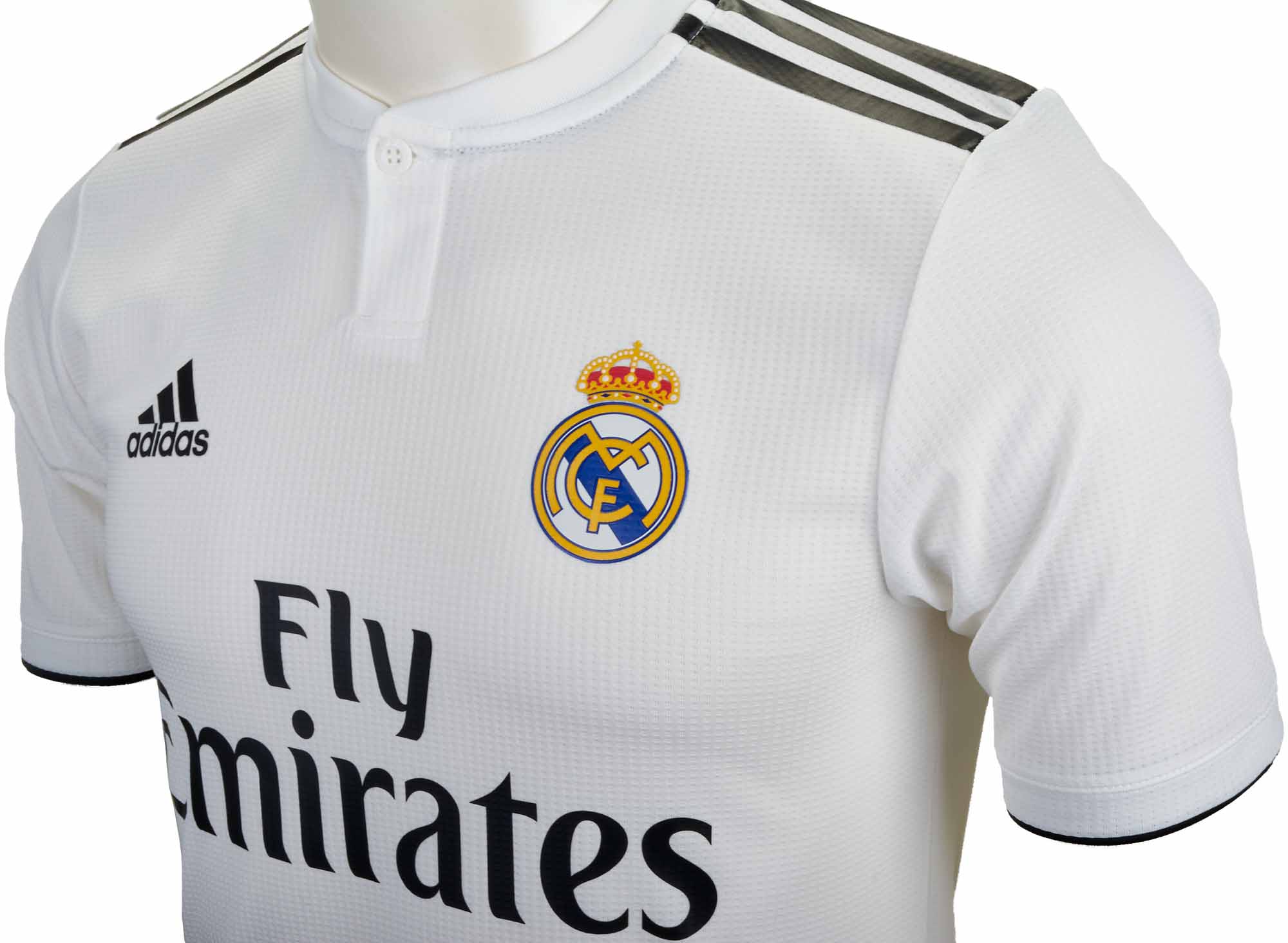 real madrid jersey with collar