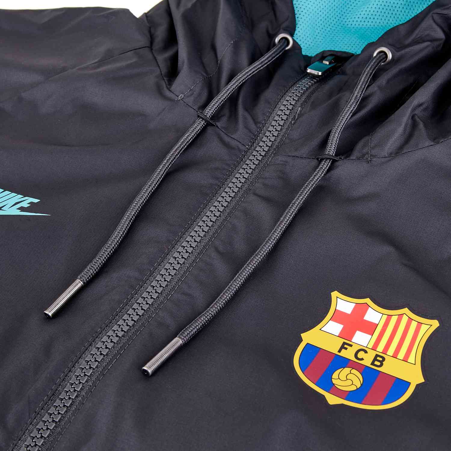 Nike Barcelona Woven Windrunner Jacket - Dark Smoke Grey/Dark Grey ...