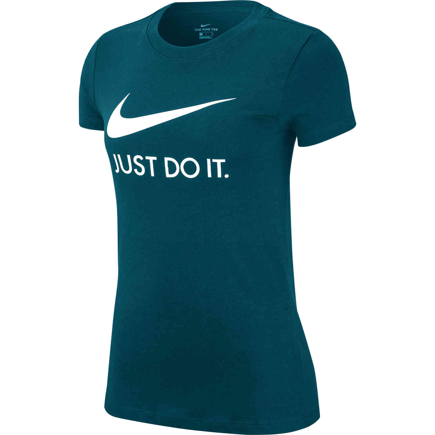 Womens Nike "Just Slim Fit Tee - Midnight Turquoise - Soccer Master