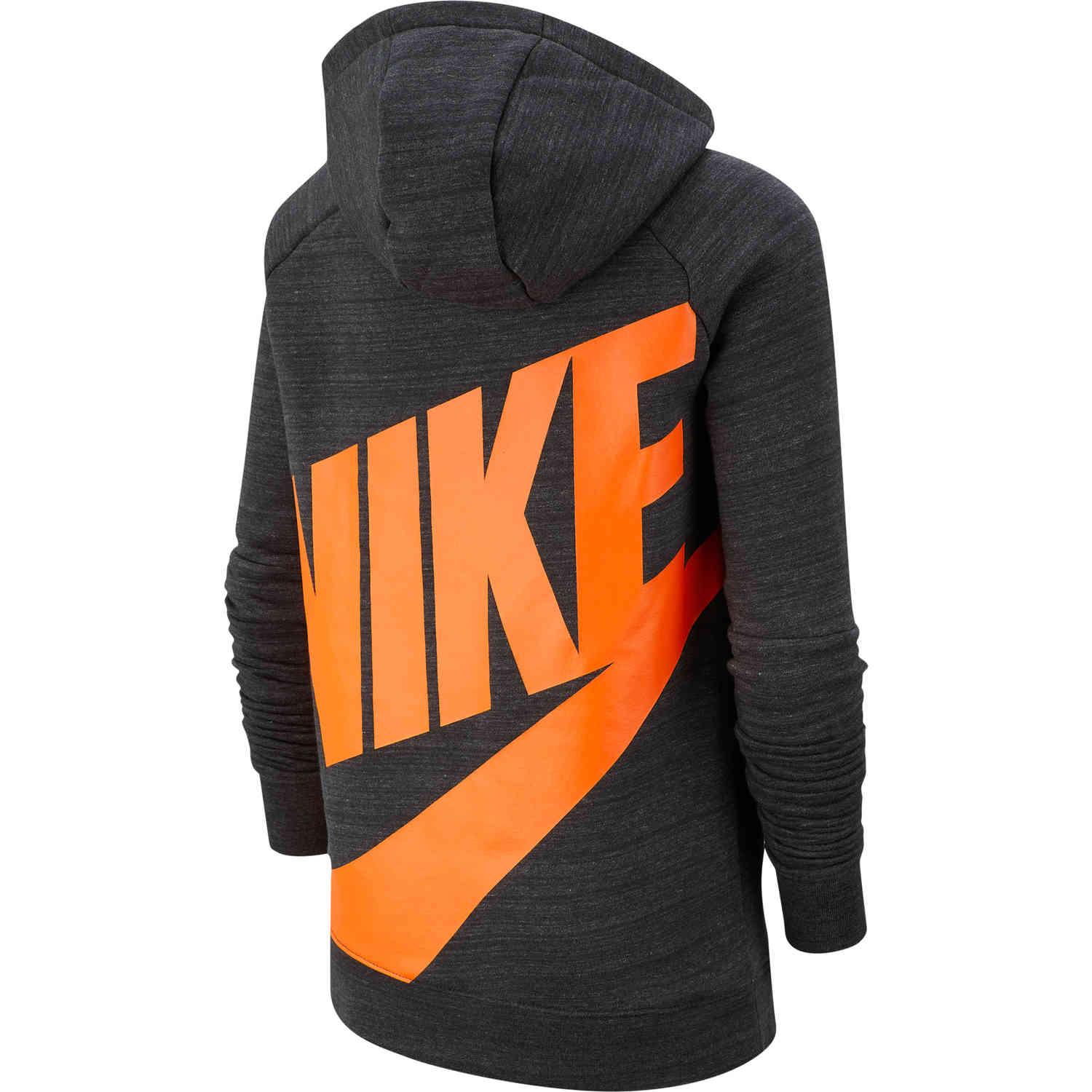 nike orange and black hoodie