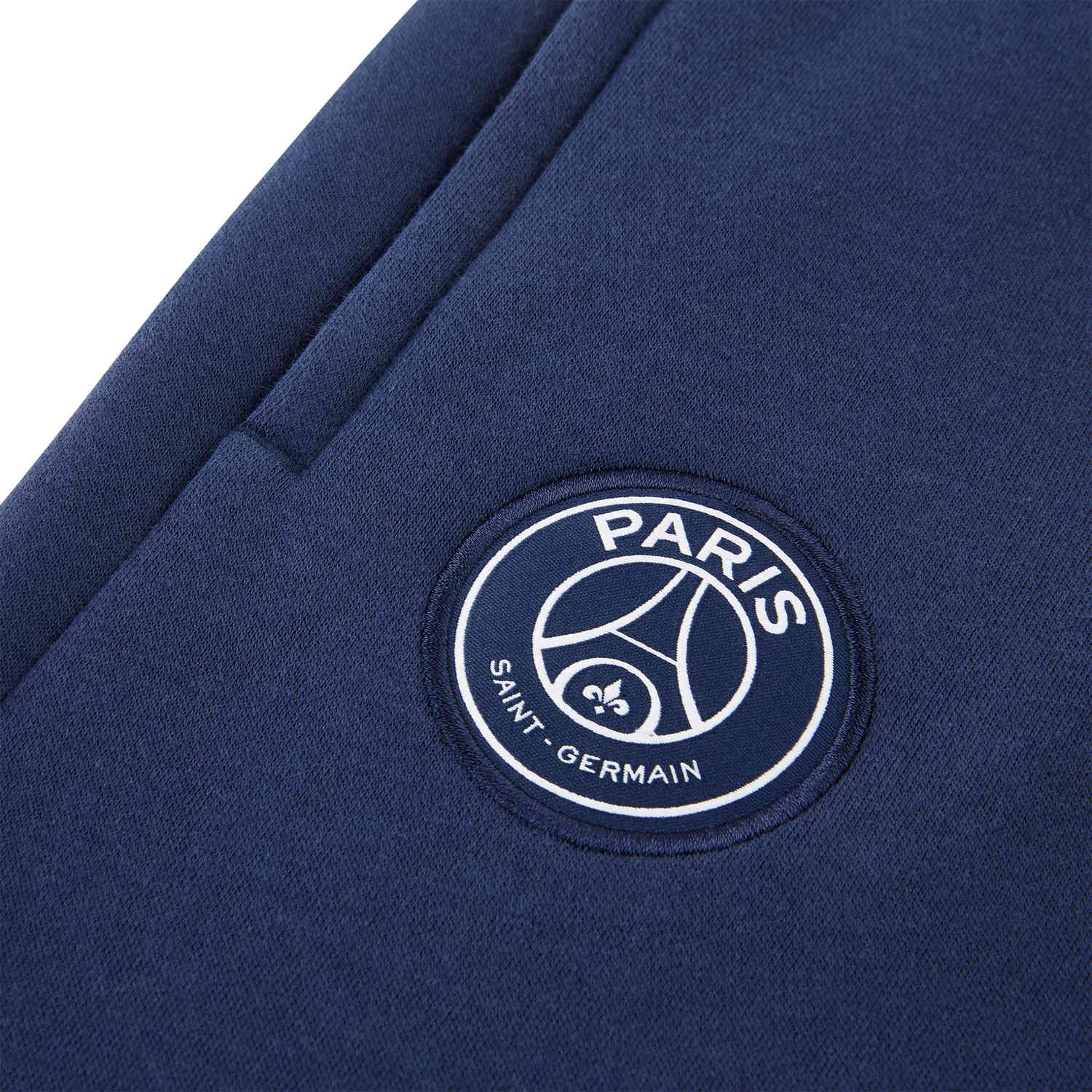 Kids Nike PSG Fleece Training Pants - Midnight Navy & White - Soccer Master