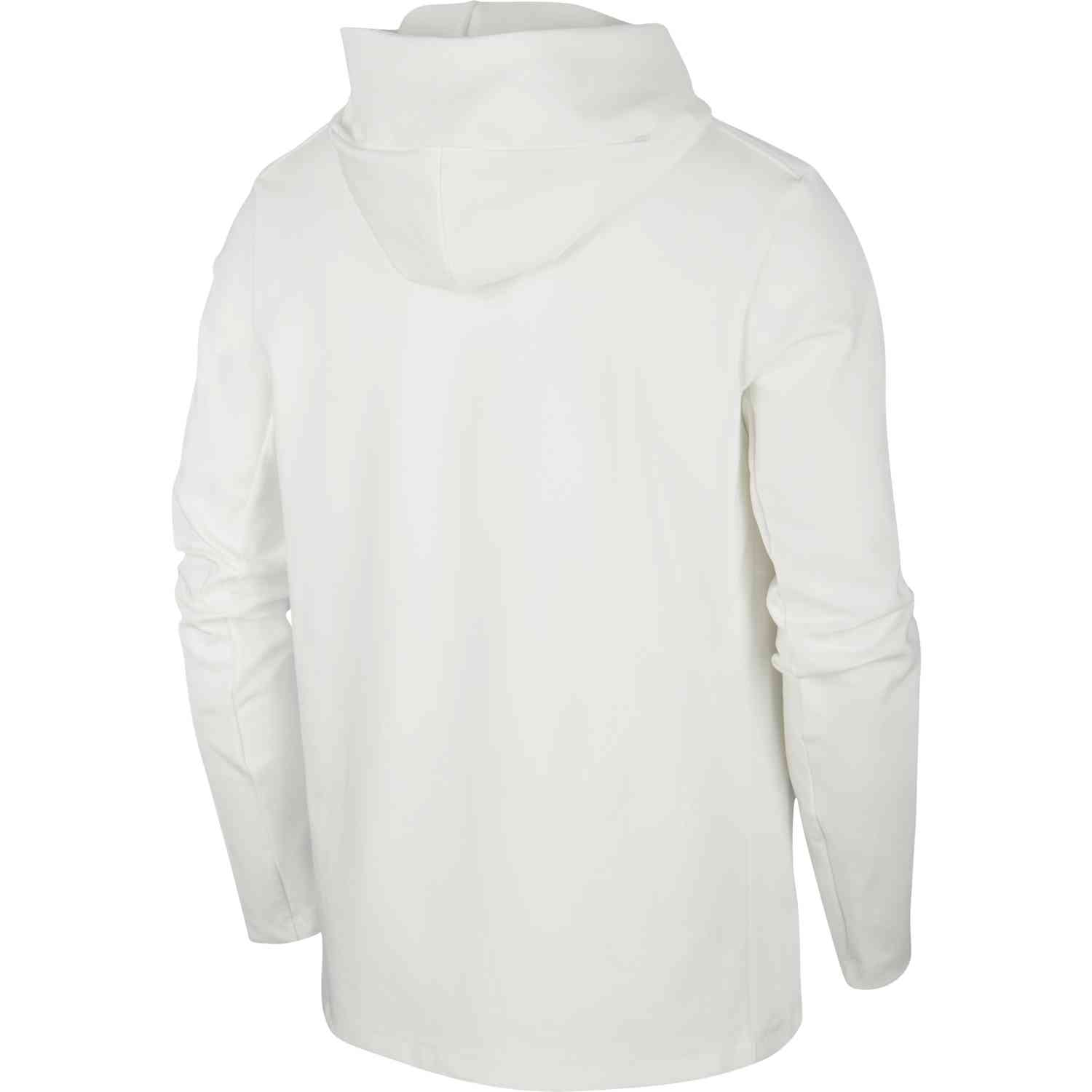 PSG Tech Pack Full zip Hoodie White Soccer Master