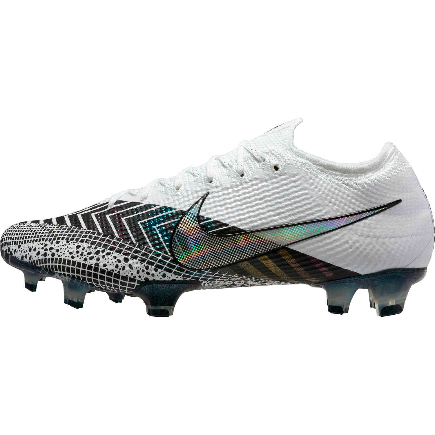 nike vapor black and white