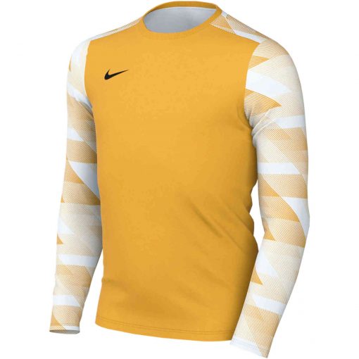 Kids Nike Park Goalkeeper Jersey - University Gold & White with Black
