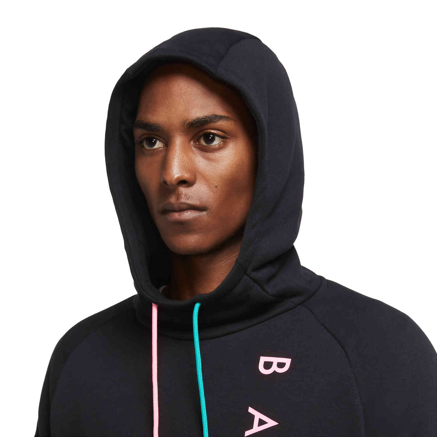 Nike Barcelona Fleece Pullover Hoodie - Black/New - Soccer Master