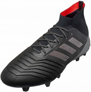 Adidas predator 18.1 cheap fg black red