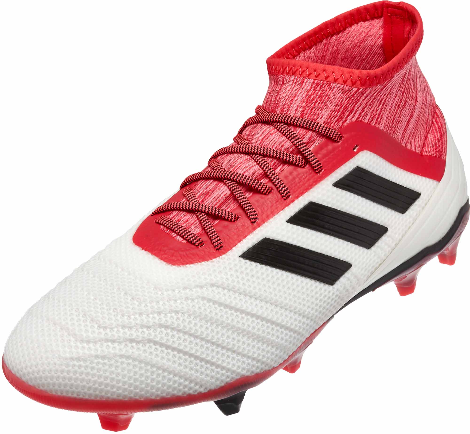 adidas Predator 18.2 FG - White \u0026 Real Coral - Soccer Master