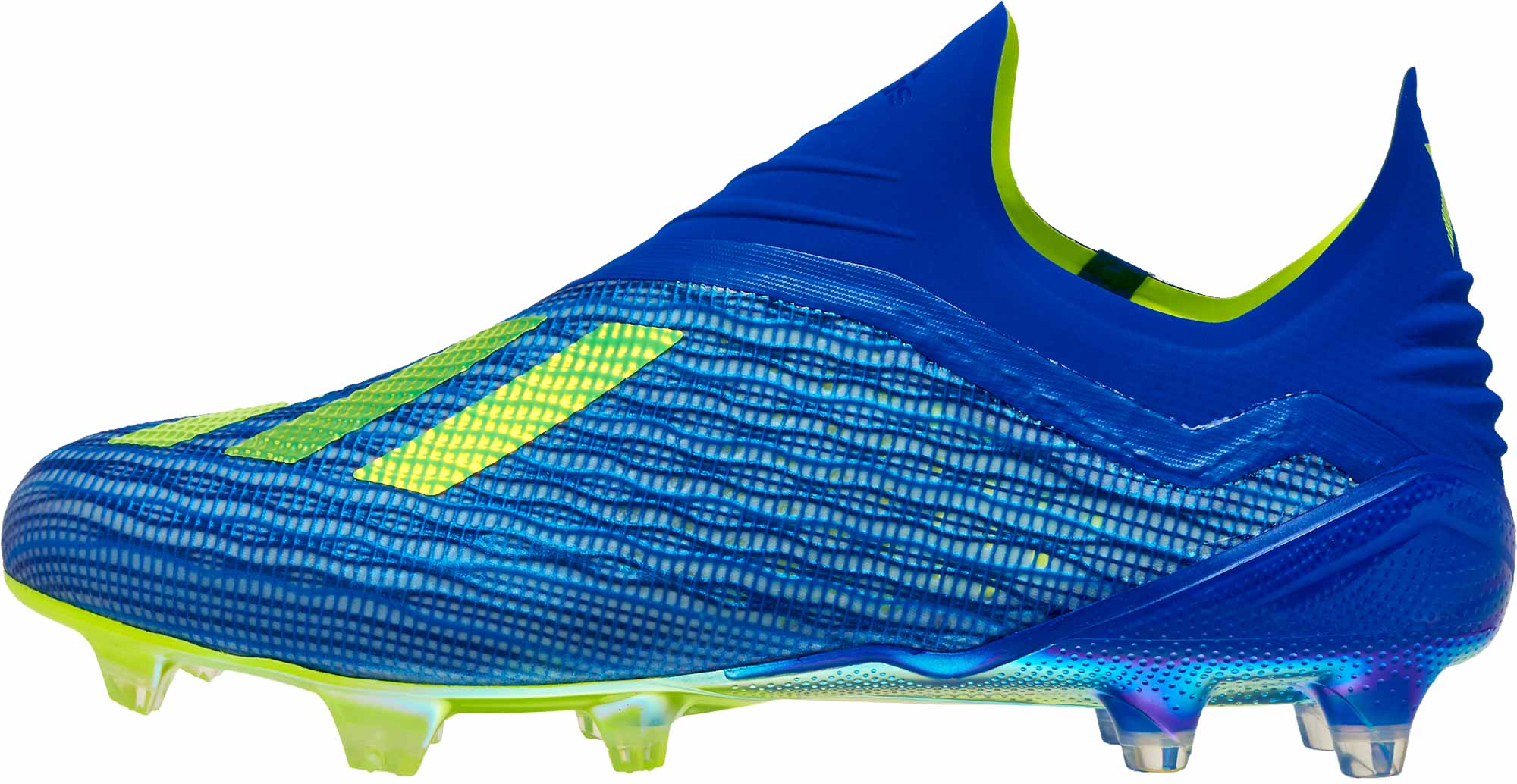 riñones Disfraces precoz adidas X 18+ FG - Football Blue/Solar Yellow/Black - Soccer Master
