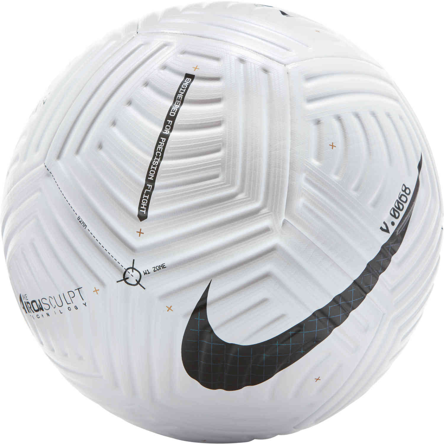 Nike Flight Premium Match Soccer Ball White Black Soccer Master