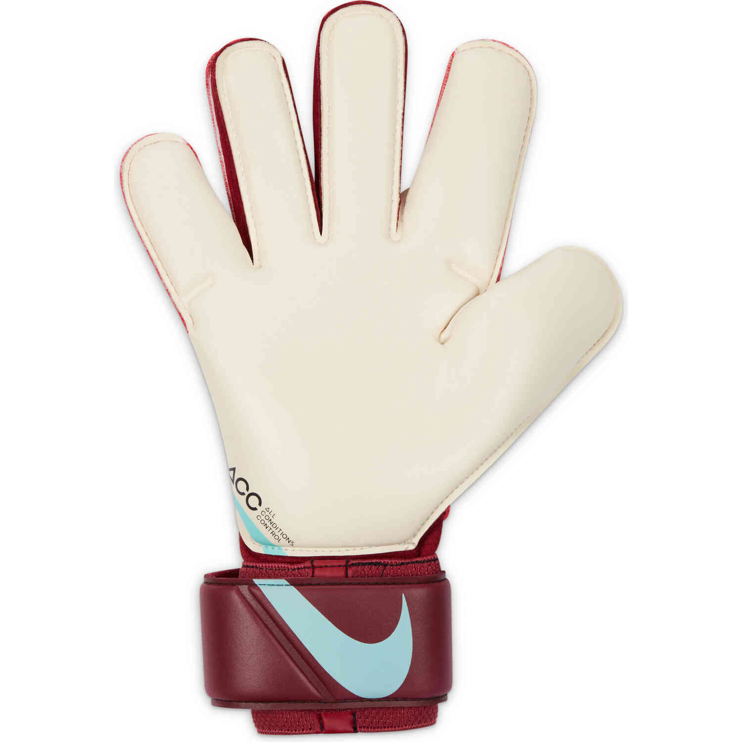 Nike Vapor Grip3 Goalkeeper Gloves Siren Red Team Red Dynamic Blue Soccer Master