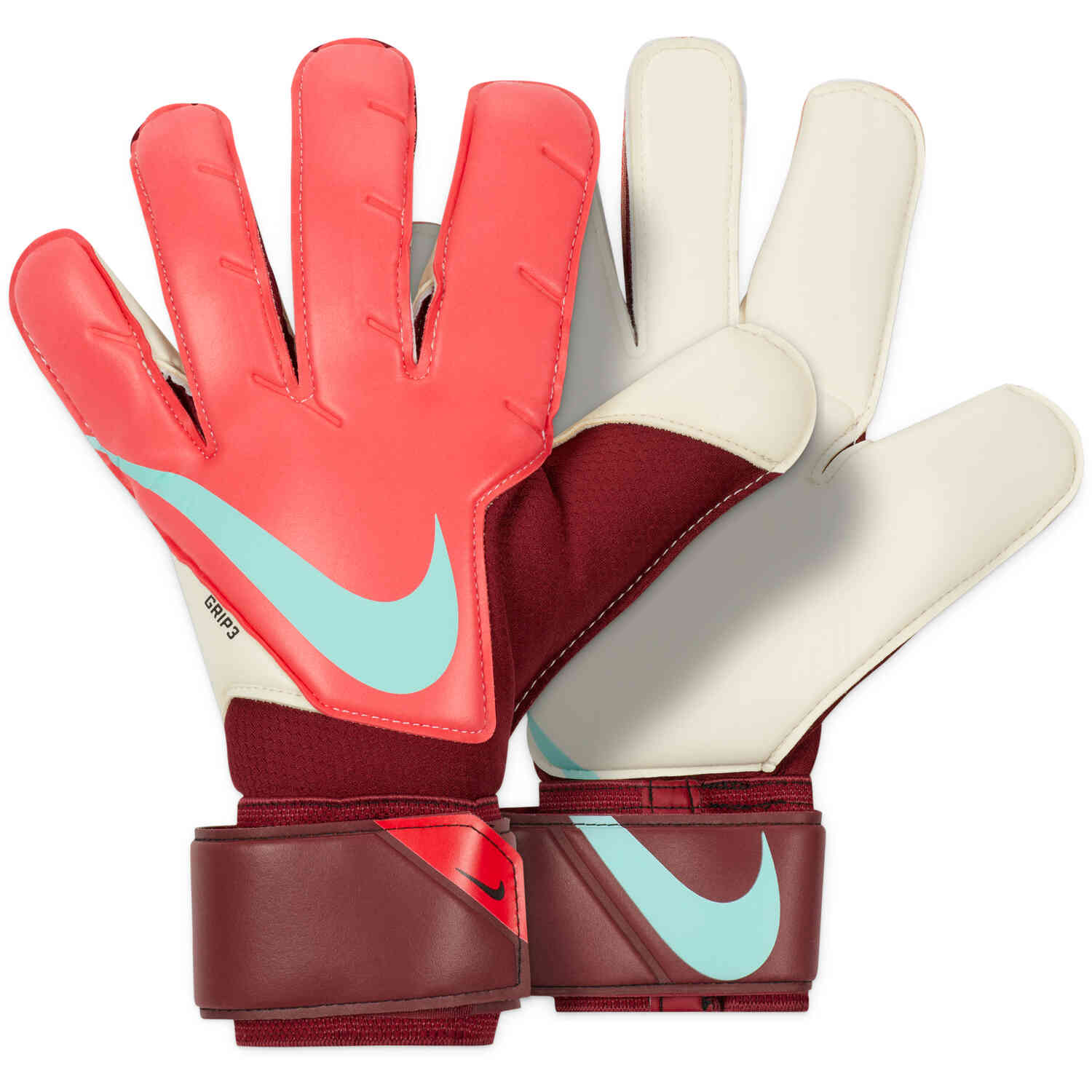 Nike Guantes Running Mujer - Lightweight Tech - red stardust/red