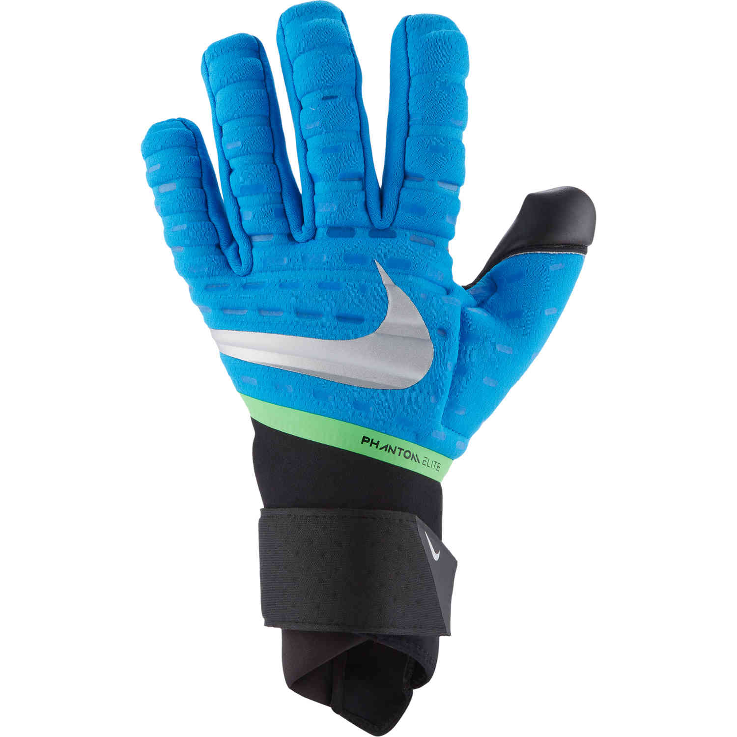 Nike blue goalkeeper gloves discount