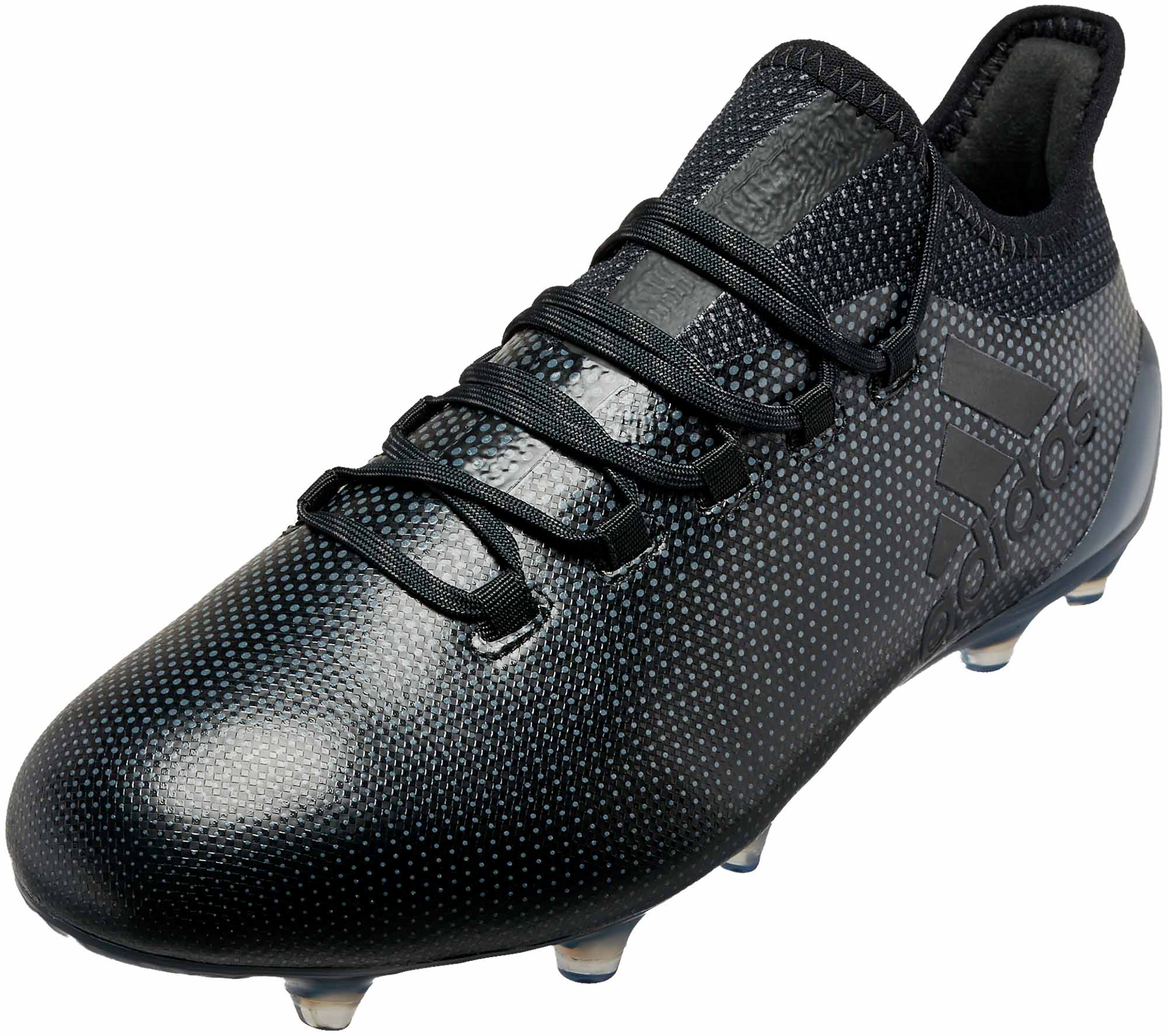 Wereldvenster bellen redden adidas X 17.1 FG - Black & Super Cyan - Soccer Master