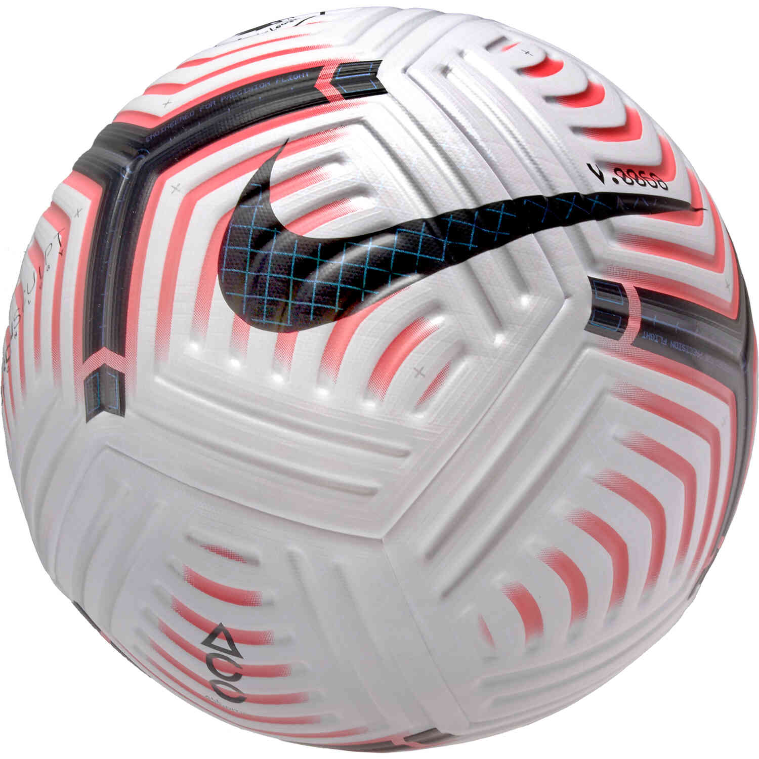 Nike Premier League Flight Official Match Soccer Ball White & Laser