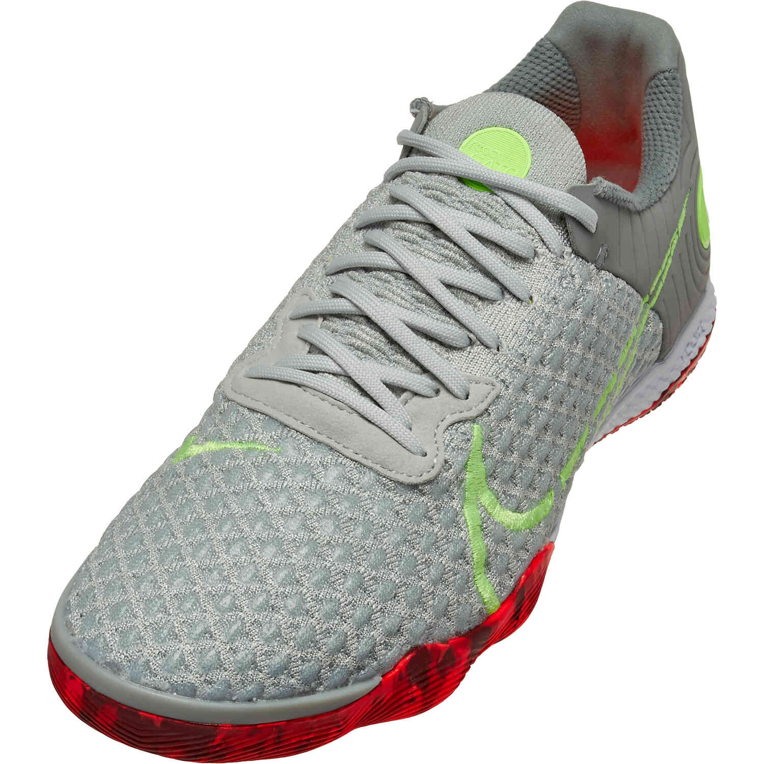 Nike react cheap grey and green
