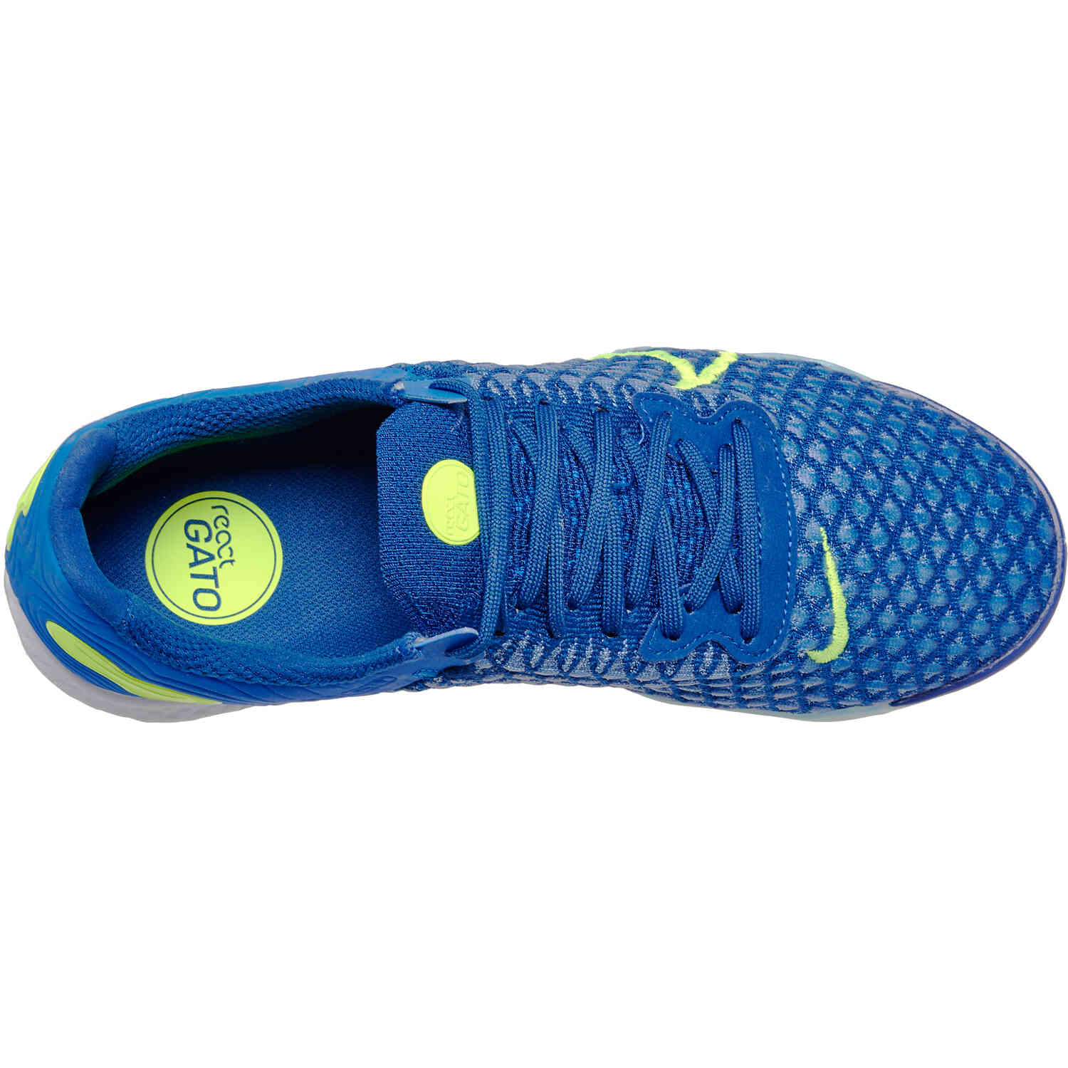 React blue top