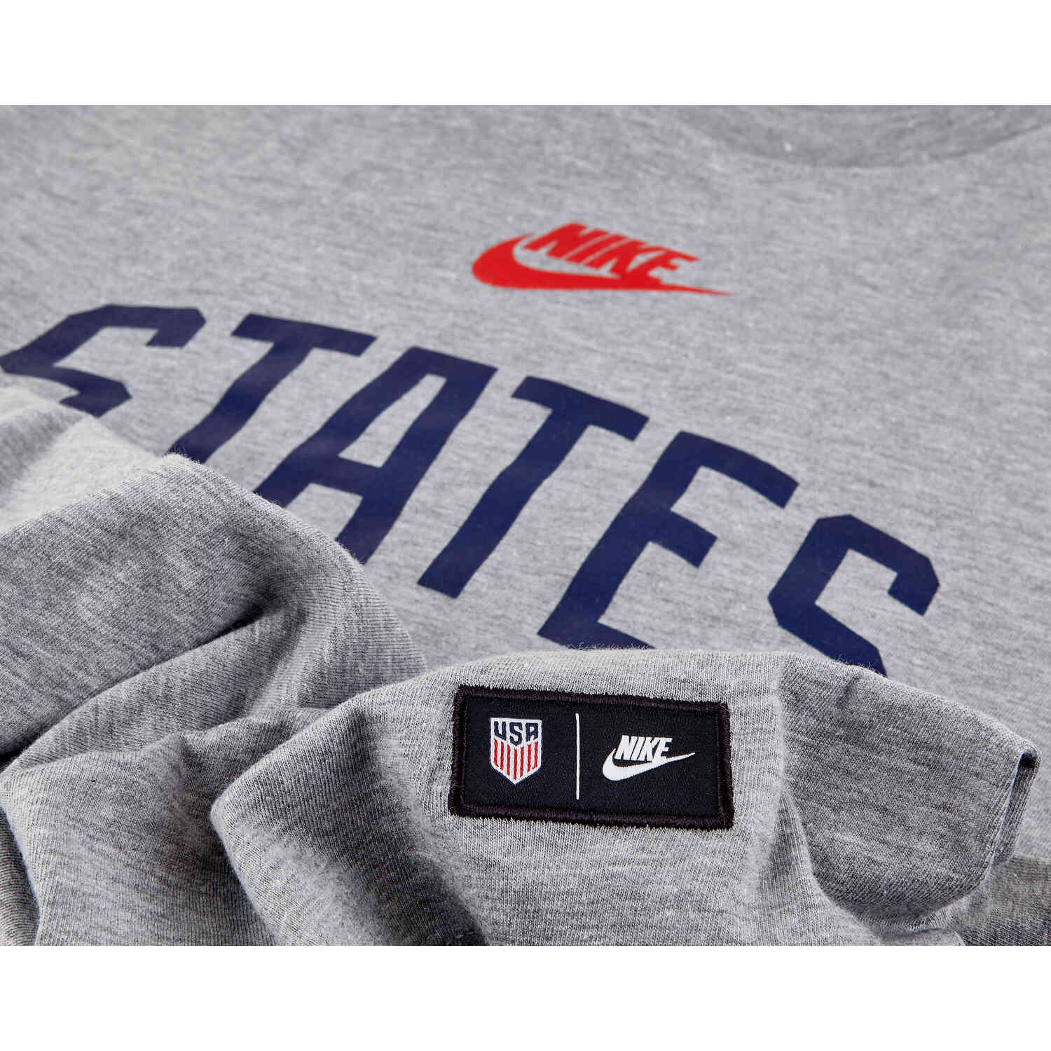 USA Nike US Soccer Gray Badge T Shirt Men's Size Medium New No Tags