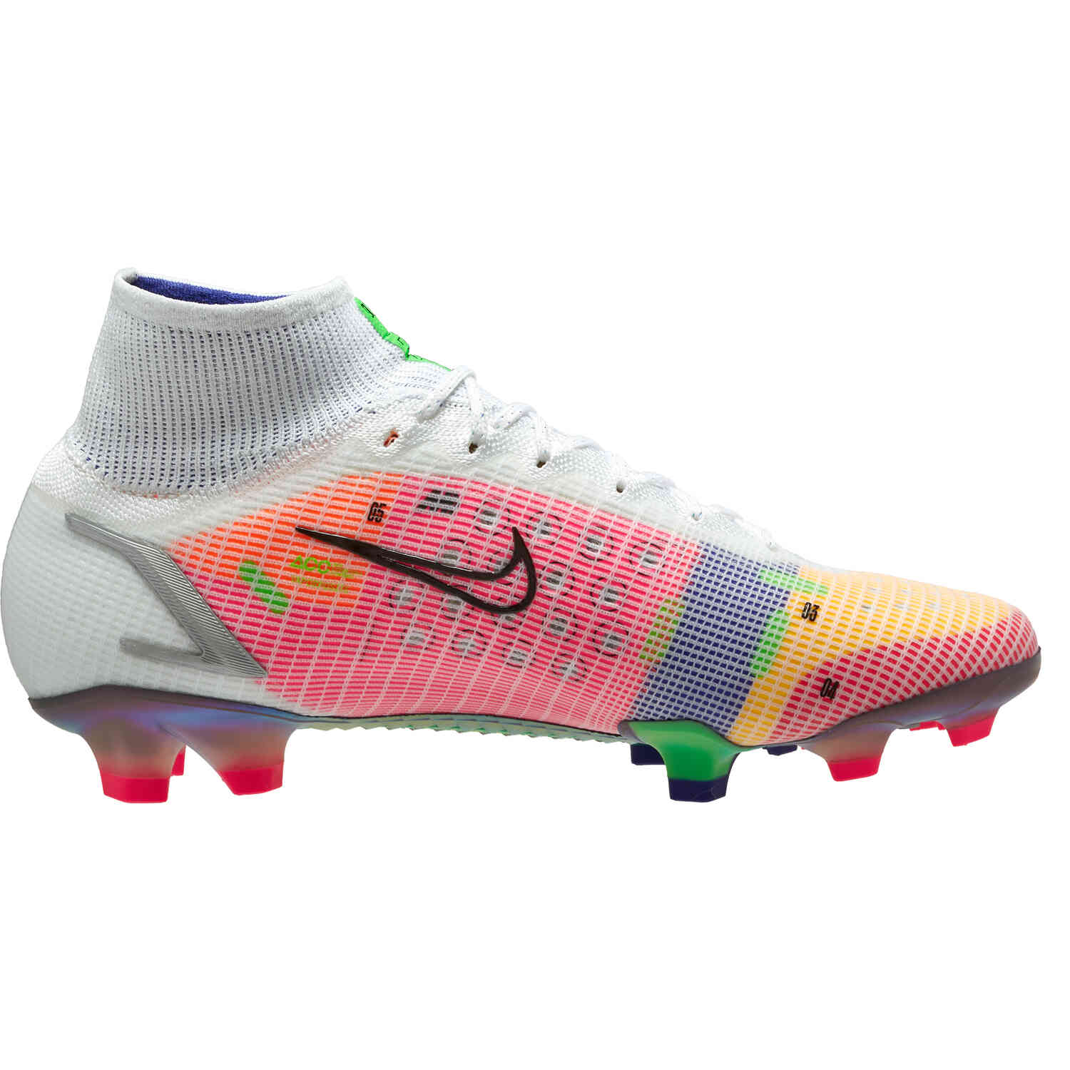 nike superfly silver