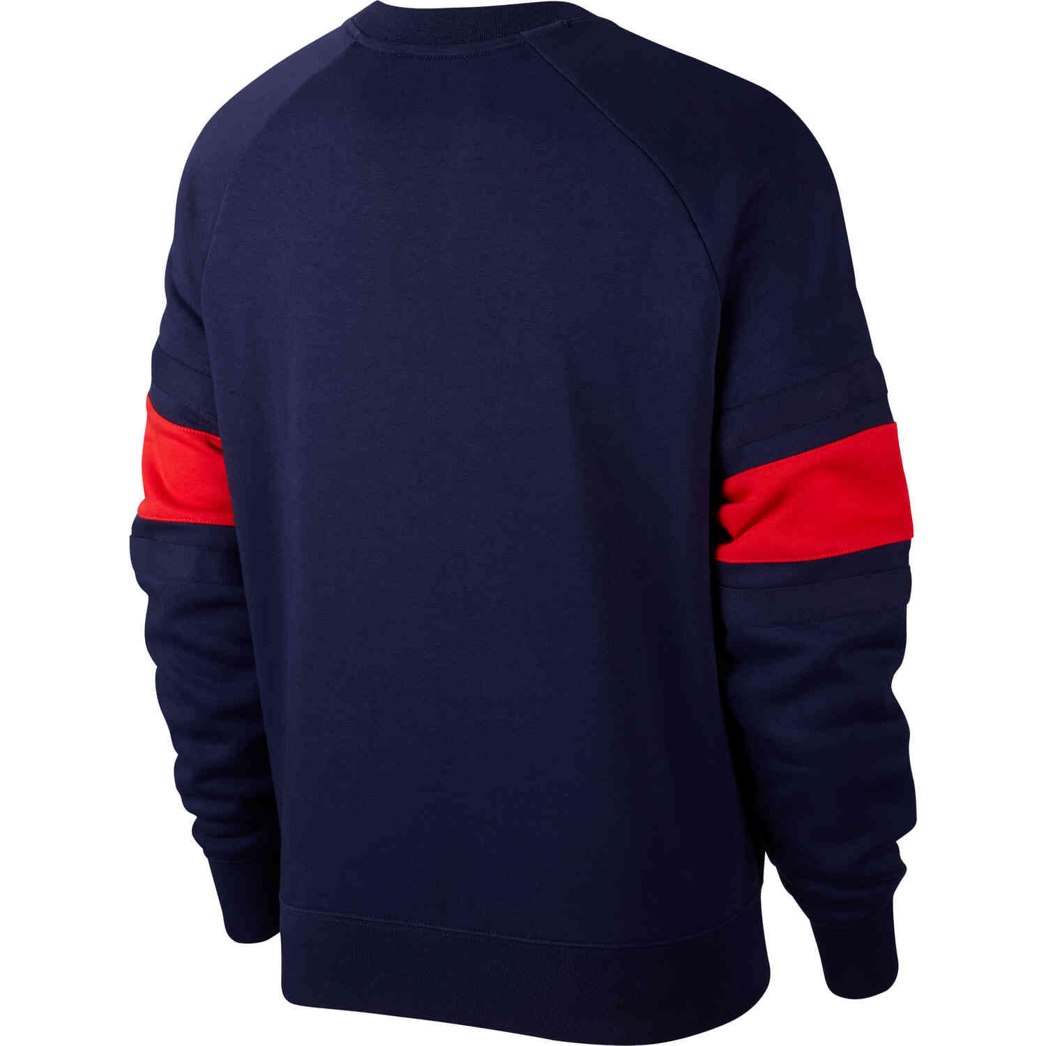 Nike Air France Fleece Crew Blackened Blue University Red