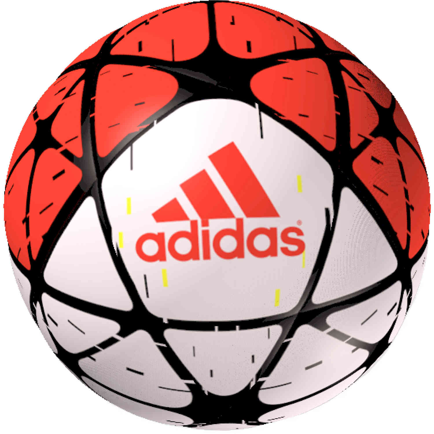 adidas Glider Soccer Ball White/Solar - Master
