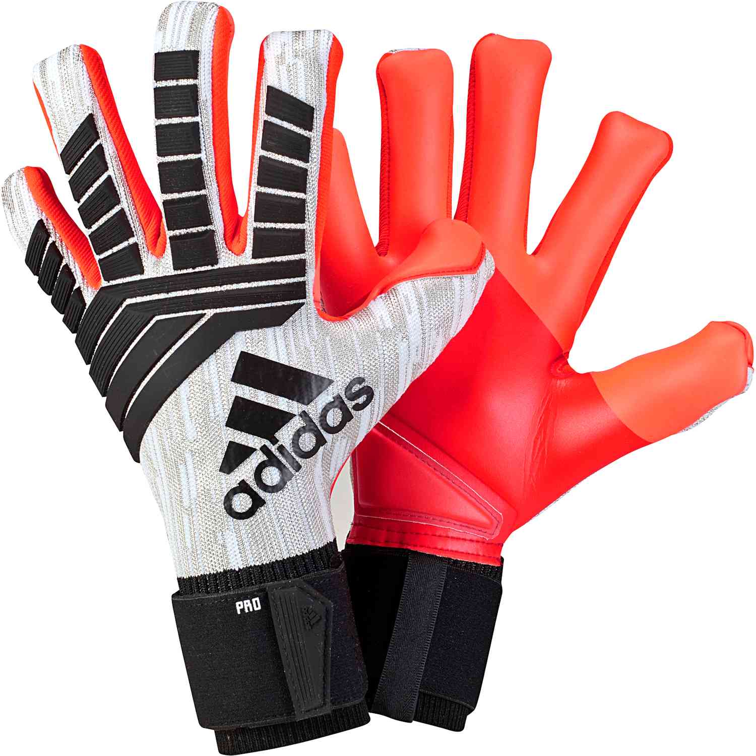Predator Pro Goalkeeper Gloves - Neuer - White/Black - Soccer Master